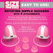 10X Rotating Nipple Suckers - SexToy.com