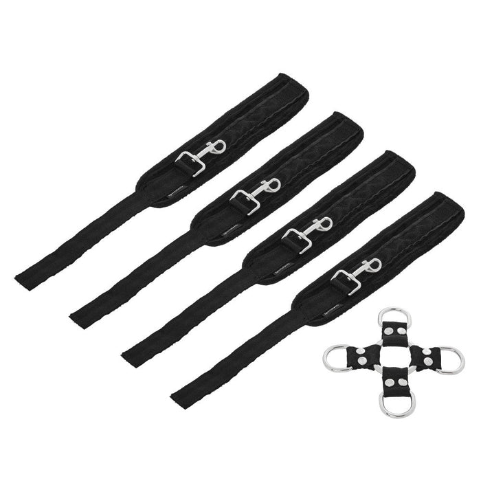 5 Piece Hog Tie And Cuff Set - SexToy.com