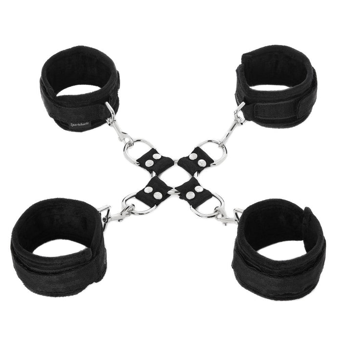 5 Piece Hog Tie And Cuff Set - SexToy.com