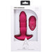 A Play Rise Rechargeable Silicone Anal Plug w/Remote - Pink - SexToy.com