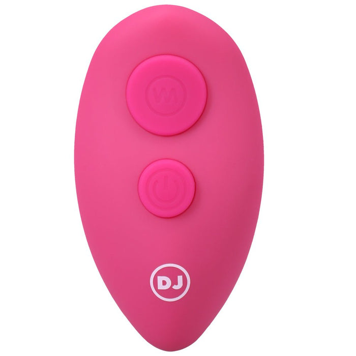 A Play Rise Rechargeable Silicone Anal Plug w/Remote - Pink - SexToy.com