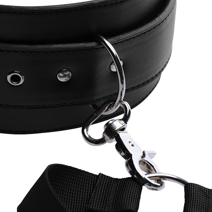 Acquire Easy Access Thigh Harness With Wrist Cuffs - SexToy.com