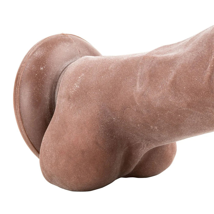 Adam & Eve Adams True Feel Cock Brown - SexToy.com