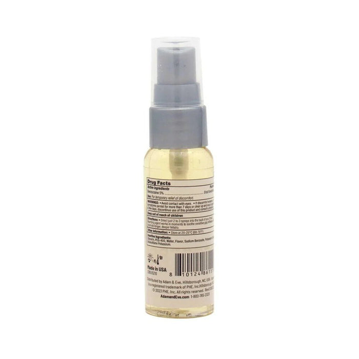 Adam & Eve Deep Throat Desensitizing Spray Mint 1 oz. - SexToy.com