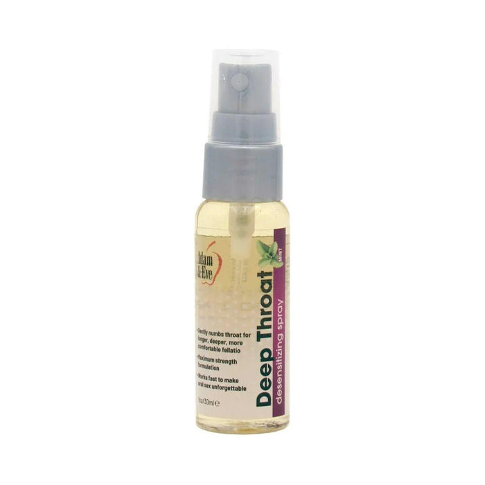 Adam & Eve Deep Throat Desensitizing Spray Mint 1 oz. - SexToy.com