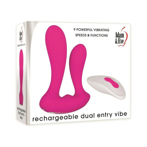 Adam & Eve Dual Entry Vibe with Remote - SexToy.com