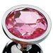 Adam & Eve Pink Gem Anal Plug Small - SexToy.com