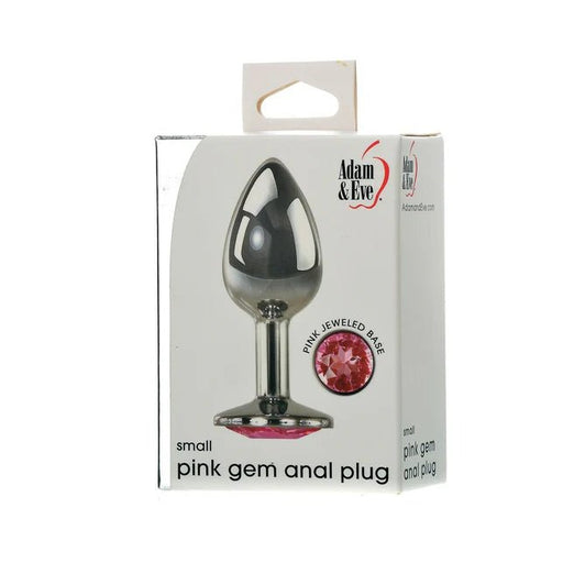 Adam & Eve Pink Gem Anal Plug Small - SexToy.com