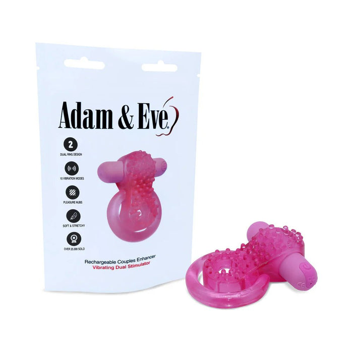 Adam & Eve Rechargeable Couples Enhancer Ring - SexToy.com