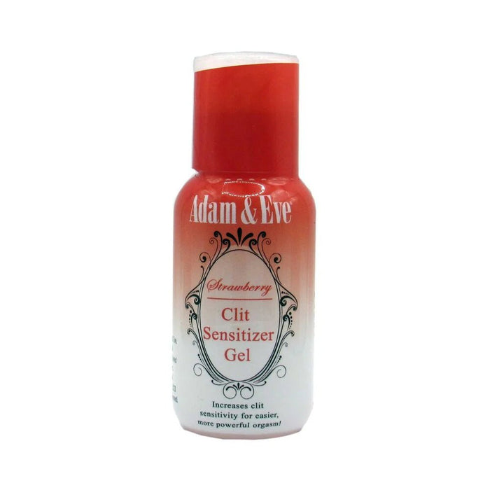 Adam & Eve Strawberry Clit Sensitizer 1 oz. - SexToy.com