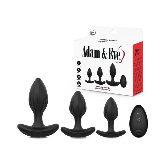 Adam & Eve Vibrating Anal Trainer Set - SexToy.com