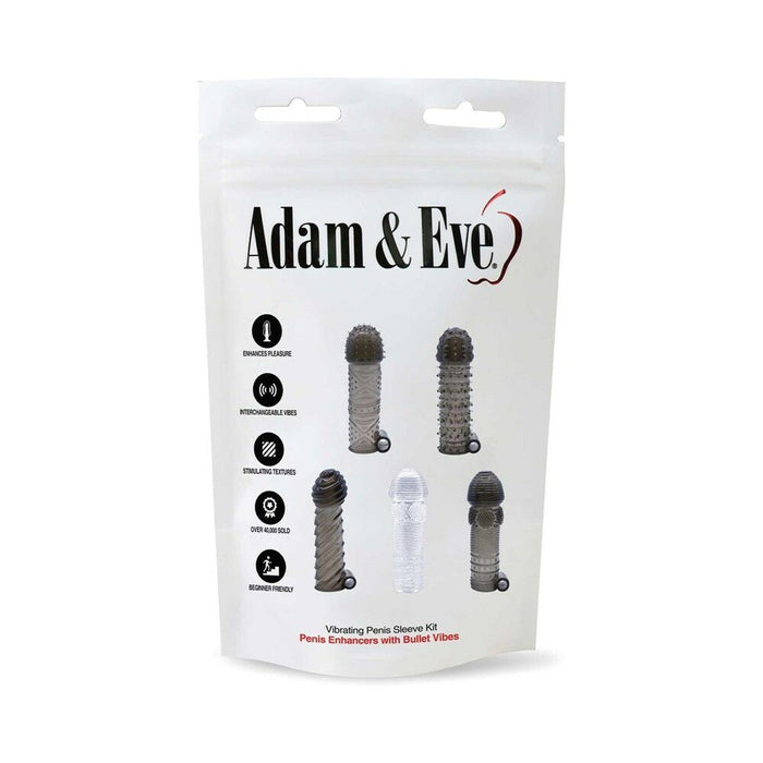 Adam & Eve Vibrating Penis Sleeve Kit - SexToy.com