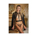 Allure Lace & Mesh Cape w/Attached Waist Belt (G - String NOT included) - SexToy.com