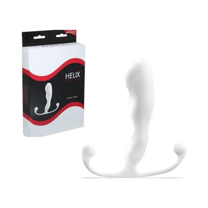 Aneros Trident Series Prostate Stimulator Helix - White - SexToy.com