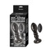 Ass - Sation Remote Vibrating Metal Anal Pleaser Black - SexToy.com