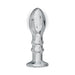 Ass - Sation Remote Vibrating Metal Anal Pleaser Silver - SexToy.com