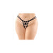 Aster Y Flower Pearl Thong Royal S/M - SexToy.com