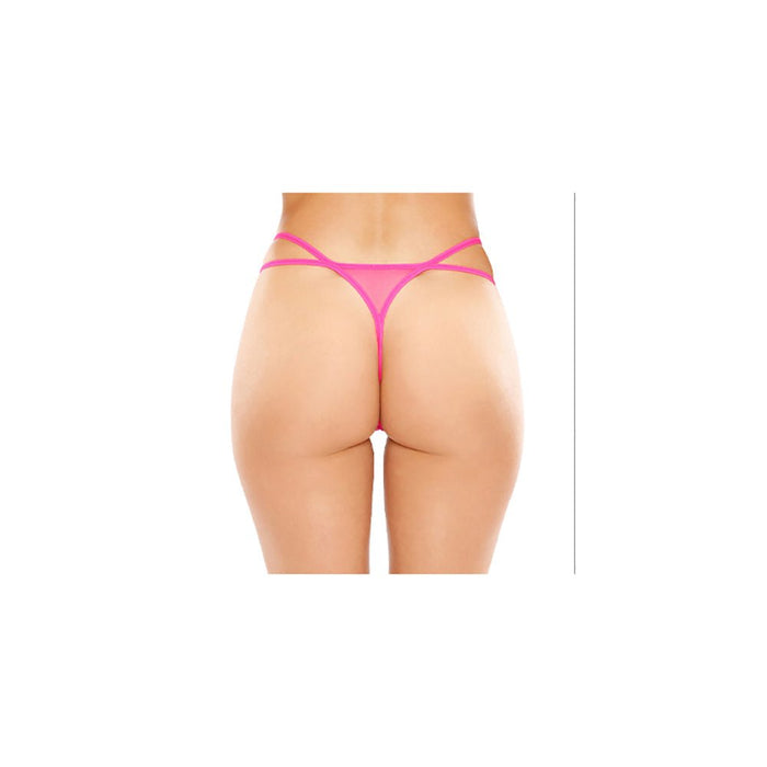 Aster Y Flower Pearl Thong Royal S/M - SexToy.com