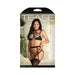 Avori Bra Garter Belt & Panty L/Xl - SexToy.com