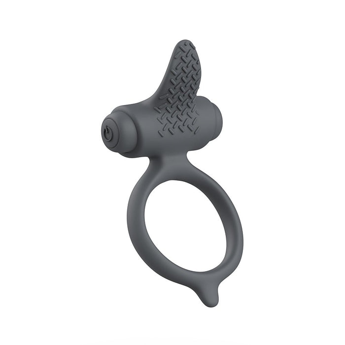 B Swish Bcharmed Basic Vibrating Cock Ring Slate - SexToy.com