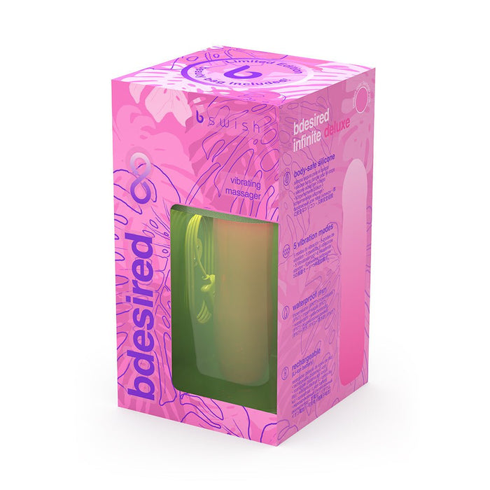 B Swish Bdesired Infinite Deluxe LE Flamingo Pink - SexToy.com