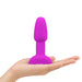 b - Vibe Rimming Petite Fuchsia - SexToy.com