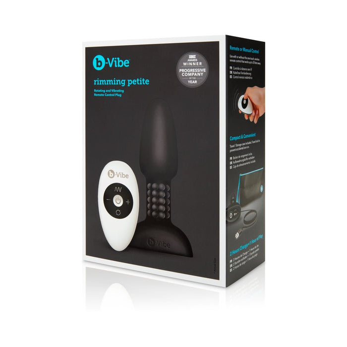 B - Vibe Rimming Petite Plug - Teal - SexToy.com