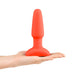 b - Vibe Rimming Plug 2 Orange - SexToy.com