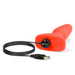 b - Vibe Rimming Plug 2 Orange - SexToy.com