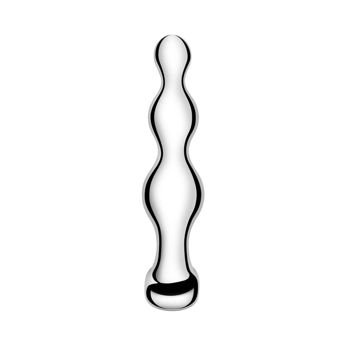 B - vibe Stainless Steel Anal Beads - SexToy.com