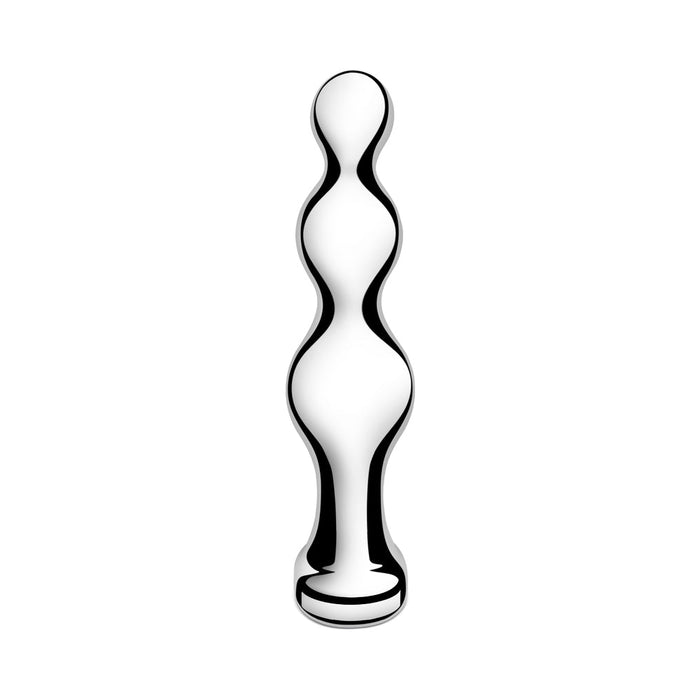 B - vibe Stainless Steel Anal Beads - SexToy.com