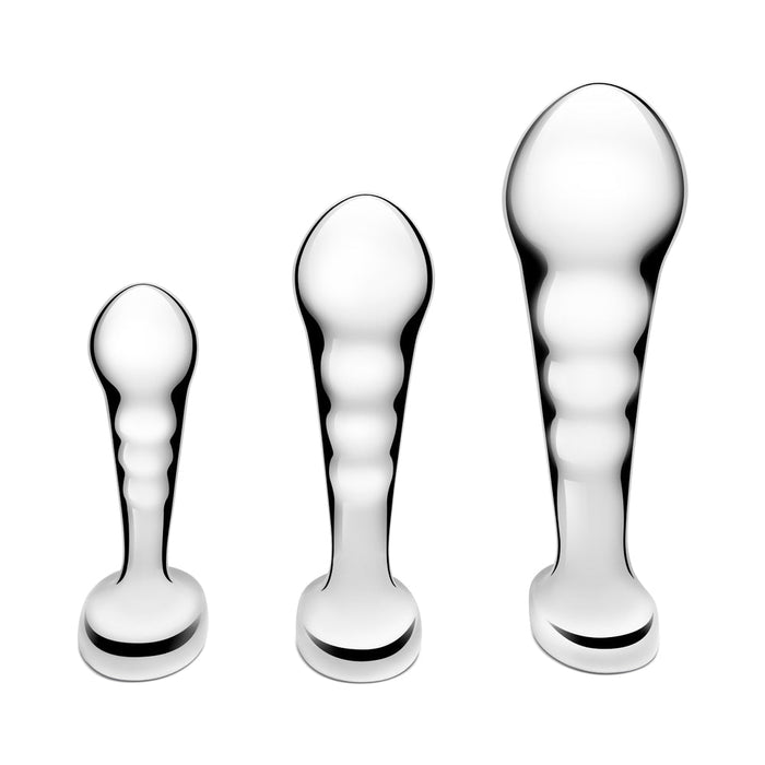 B - vibe Stainless Steel P - spot Training Set - SexToy.com