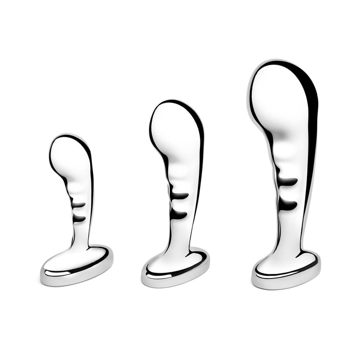 B - vibe Stainless Steel P - spot Training Set - SexToy.com