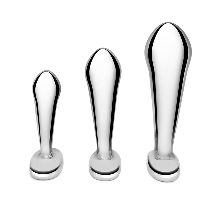 B - vibe Stainless Steel P - spot Training Set - SexToy.com