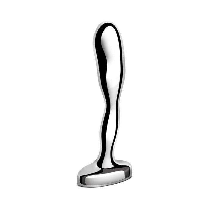 B - vibe Stainless Steel Prostate Plug - SexToy.com