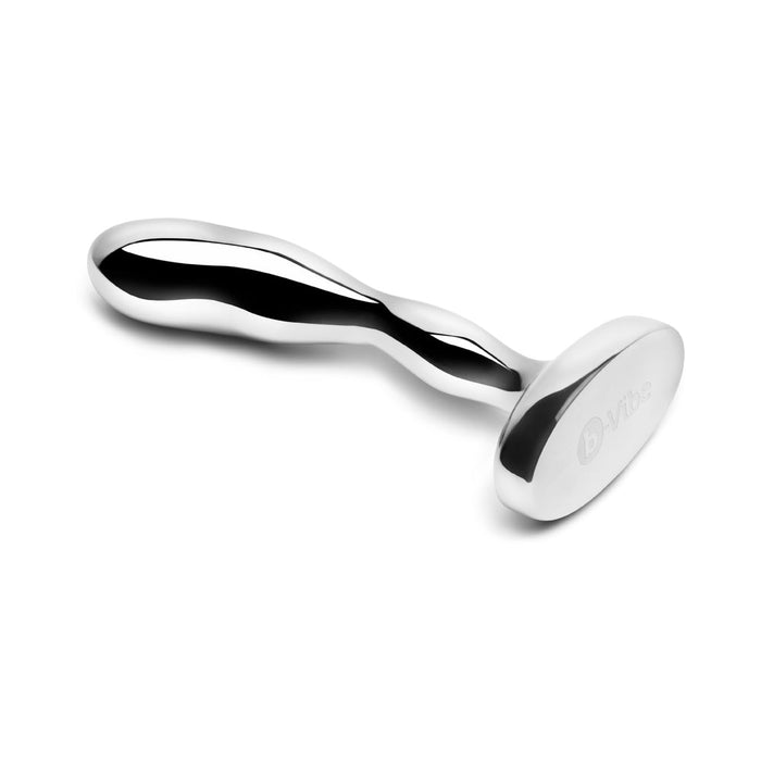 B - vibe Stainless Steel Prostate Plug - SexToy.com