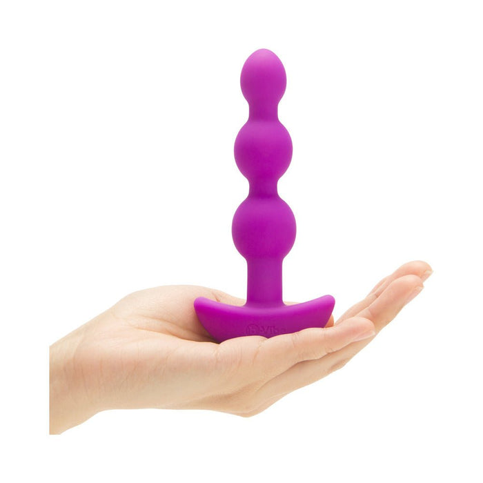 B - Vibe Triplet Beads - Fuchsia - SexToy.com