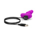 B - Vibe Triplet Beads - Fuchsia - SexToy.com