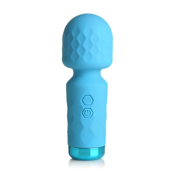 BANG! 10X MINI SILICONE WAND BLUE - SexToy.com