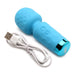 BANG! 10X MINI SILICONE WAND BLUE - SexToy.com