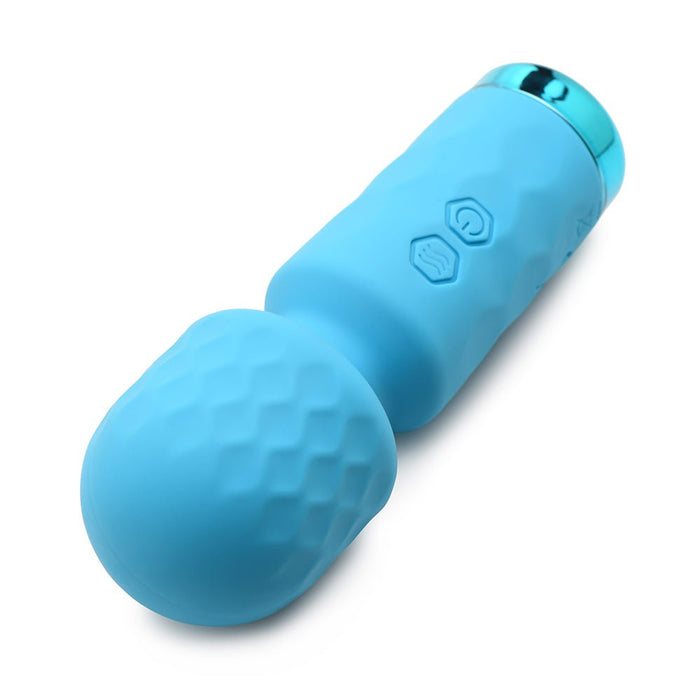 BANG! 10X MINI SILICONE WAND BLUE - SexToy.com