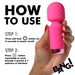 BANG! 10X MINI SILICONE WAND PINK - SexToy.com