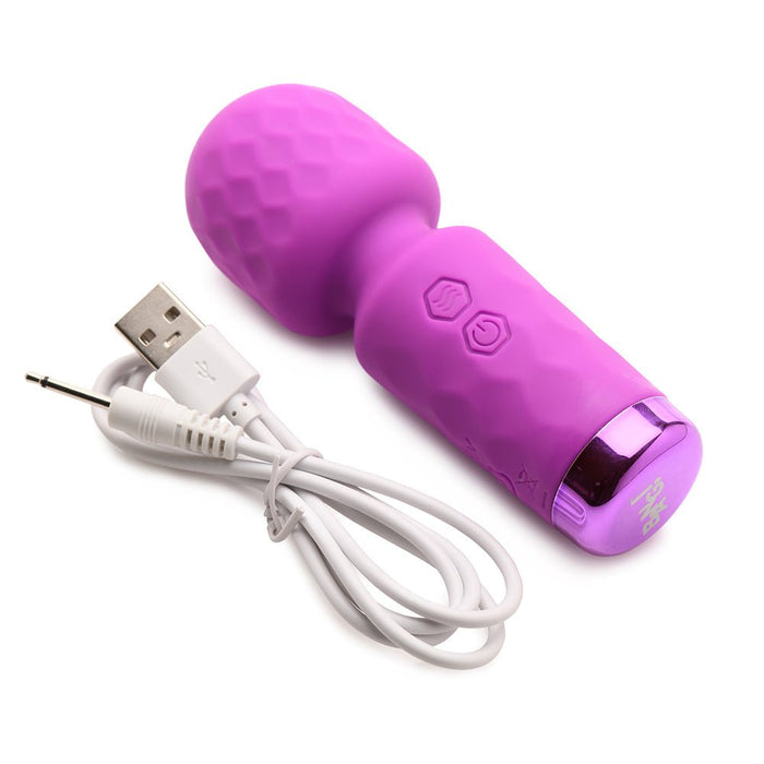 BANG! 10X MINI SILICONE WAND PURPLE - SexToy.com