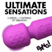 BANG! 10X MINI SILICONE WAND PURPLE - SexToy.com