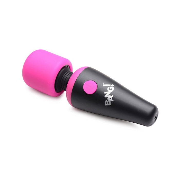 Bang - 10x Vibrating Mini Silicone Wand - Pink - SexToy.com