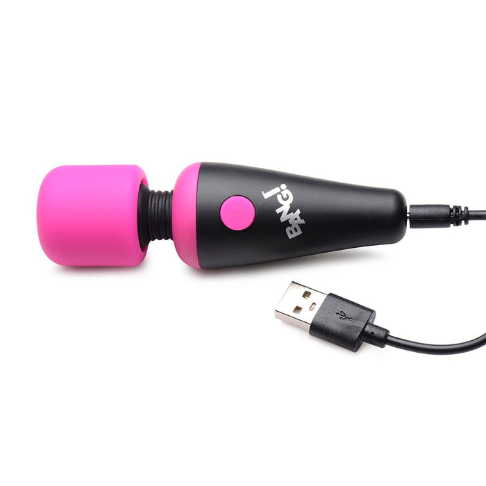 Bang - 10x Vibrating Mini Silicone Wand - Pink - SexToy.com