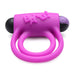 Bang! Vibrating Cock Ring & Bullet w/Remote Control - Purple - SexToy.com