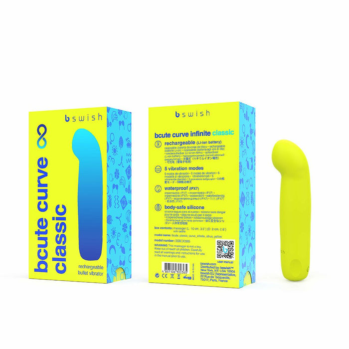 Bcute Curve Infinite Classic - Citrus Yellow - SexToy.com