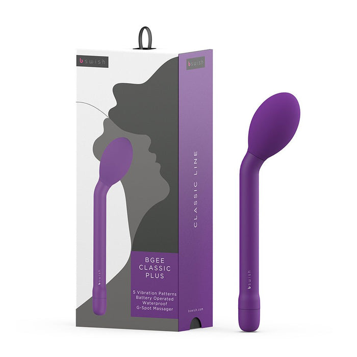 Bgee Classic Plus Purple G - Spot Vibrator - SexToy.com