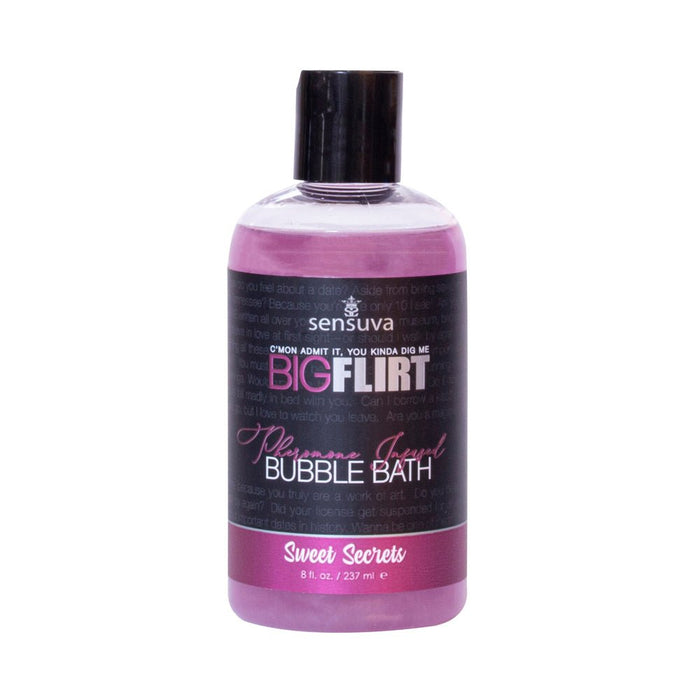 Big Flirt Pheromone Infused Bubble Bath - Sweet Secrets - 8 Fl. Oz. - SexToy.com